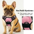 thumbnail image 4 of No Pull Dog Harness, Adjustable Dog Walking Harness with Breathable Padded Vest, Pink/XL, 4 of 9