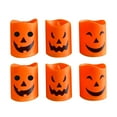 thumbnail image 1 of EDFBUYKRS Without Flame Candles LED Flash Battery Pillar Candles Like Autumn Holiday Party Decorative Set, 1 of 4
