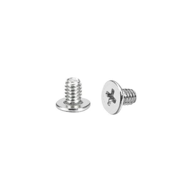 M2 x 3mm Laptop Notebook Computer Screws Phillips Head Screw Silver
