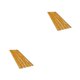 thumbnail image 1 of Wosthever Rustic Runner Rug Floor Mat Modern Rug Home () Strip 2piezas Amarillo 40x120cm, 1 of 6