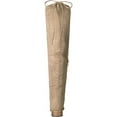 thumbnail image 3 of JOURNEE COLLECTION Womens Beige Tie Comfort Mount Block Heel Slip On Boots 8.5, 3 of 3