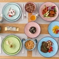 thumbnail image 4 of vancasso, 16-Piece Porcelain Dinnerware Set, Multicolour Dinner Set, Service for 4, 4 of 5