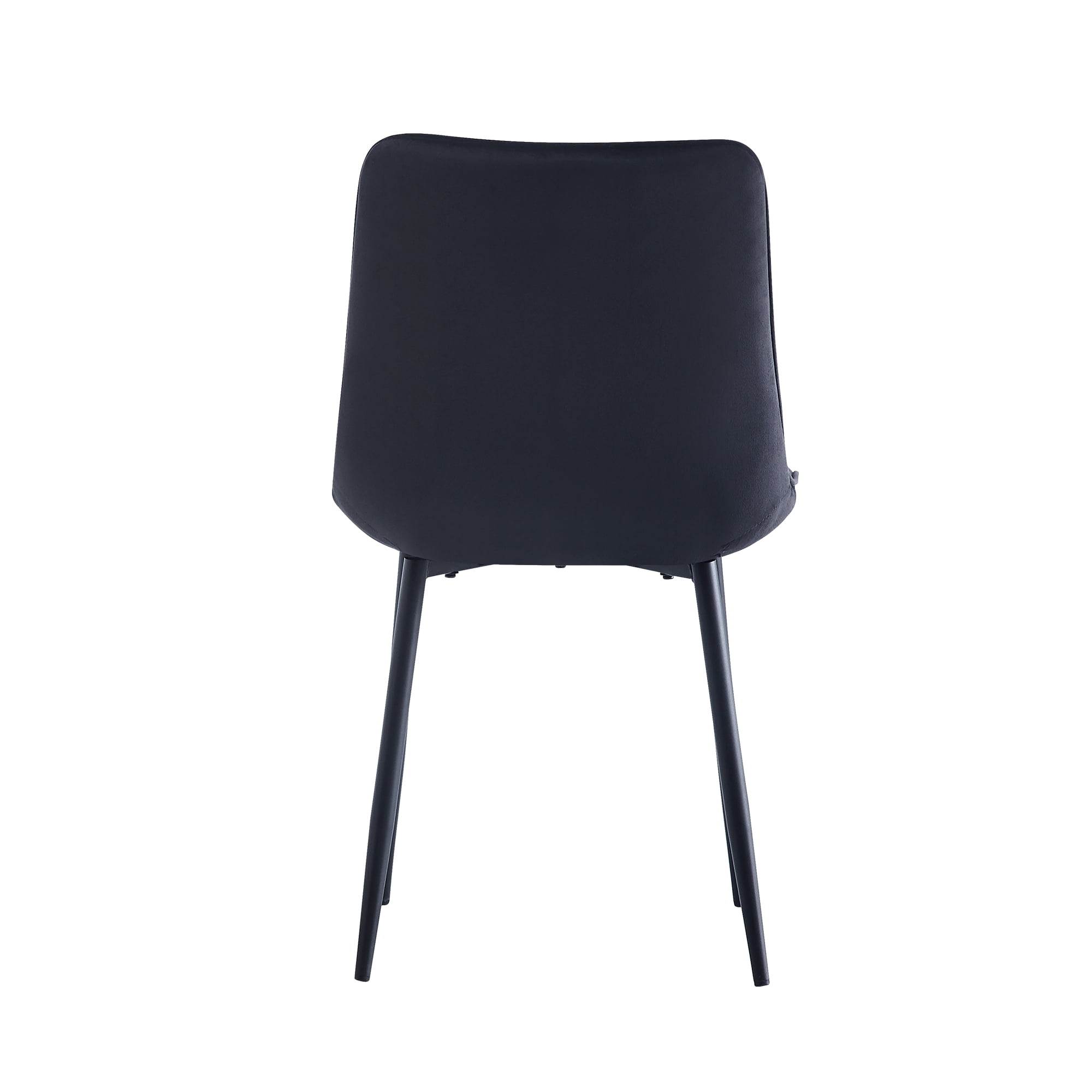 Kadyn Velvet Dining Chair 2PCS, Kitchen Chairs for Offices, Dining Room Chairs for Living Rooms, Black Kadyn Velvet Dining Chair 2PCS, Kitchen Chairs for Offices, Dining Room Chairs for Living Rooms, Black