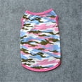 thumbnail image 4 of YUEHAO Pet Vest for Dogs Cute Dog Summer Pet Puppy Camouflage Vest Shirt Small Dog Pet Vest Clothes Appar Dog Vest for Small Medium Large Dogs (Pink, M), 4 of 5