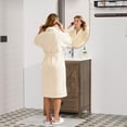 thumbnail image 6 of KIGOTY 24" Modern Bathroom Vanity with Ceramic Basin, Free Standing Bathroom Storage Cabinet with with 2 Soft-Closing Doors and 1 Drawer, Brown, 6 of 7