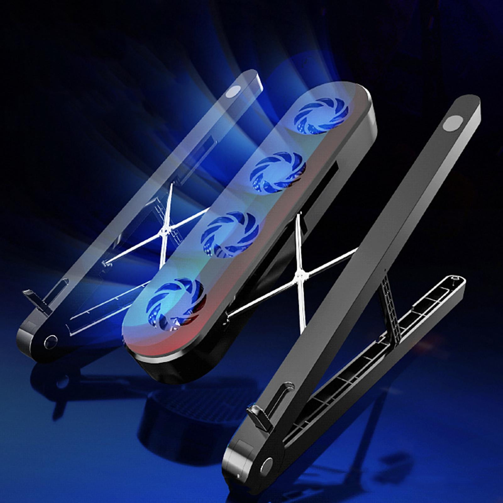 Laptop Stand, Foldable Portable Desktop Computer Laptop Holder, 7 Angle Laptop Mount, Suitable for All Laptops and