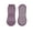 Purple M, variant on 1 Pair Unisex Trampoline Socks Anti-skid Silicone Grip Bottom Solid Color Shock-absorbing High Elasticity Sweat Absorption Adult Home Dotted Sole Yoga Socks
