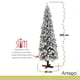 thumbnail image 5 of Árbol de Navidad Artego Nevado Sentinel Pine Slim 220 Cm con base de madera, 5 of 7