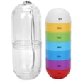 thumbnail image 1 of Pills Box,Mini Portable Weekly Pills Portable Pills Case Pills Organizer Unparalleled Experience, 1 of 14