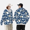 thumbnail image 4 of Balery cute winter bear Sudadera ligera de manga larga con capucha y protección solar UPF 50+ para hombre y mujer, ideal para pesca y running-3X-Large, 4 of 7