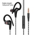 thumbnail image 3 of Matsuzay Auricular deportivo impermeable bajo en la oreja auriculares cancelación de ruido a prueba de sudor portátil manos libres música Type3 NO3, 3 of 6