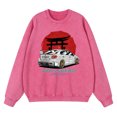 thumbnail image 2 of Sudadera con capucha de algodón para hombre, estilo vintage, desgastado, lavado, cultura JDM, Subaru, vehículo de alto rendimiento, ropa informal cálida, 2 of 4