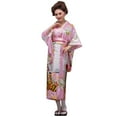 thumbnail image 2 of Leesechin Summer Dresses for Women 2024 Women's Print Kimono Robe Traditional Japanese Dress Photography Cosplay Costume, 2 of 6