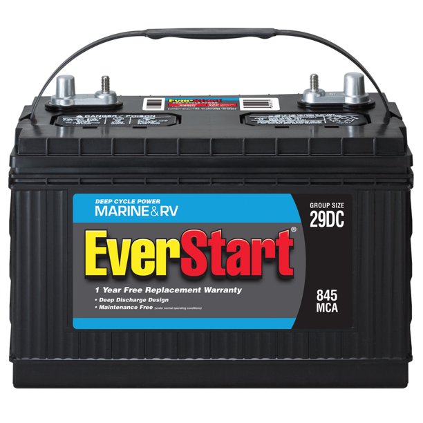 EverStart Lead Acid Marine Battery, Group 29DC