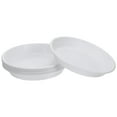 thumbnail image 1 of Unique Bargains Plant Saucers 10 Inch, 6 Pack Round Plastic Flower Pot Plant Tray, White, 1 of 5