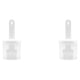 thumbnail image 2 of Cepillo para barbacoa Monstrate cepillo de nailon reutilizable Blanco 2Conjunto, 2 of 6