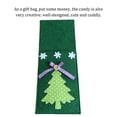 thumbnail image 3 of QualitChoice 4 Pieces/Set Christmas Tree Dinnerware Bag Candy Storage Pack Green, 3 of 6