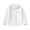 White, variant on HCYSFG Boys Solid Color Polo Shirt Notch Neck Long Sleeve Three Button Placket Classic School Uniform Top Everyday Golf Tees