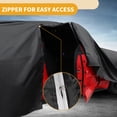 thumbnail image 4 of Cubierta de Automóvil Universal Impermeable para Todo Clima Protección Exterior Completa Anti-UV Sol Lluvia, 4 of 5