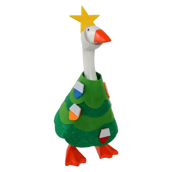 LAMIRO Mini 7 Inch Desk Goose Outfits and Accessories Perfect Table Decor Costume for Goose Statue Lovers Desktop Goose