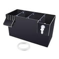 thumbnail image 1 of DOLITY Aquarium Filter Box Drawer Drip Tray Filtration Box Fish Tank Top Filter Box Black 26x13.5x15cm, 1 of 9