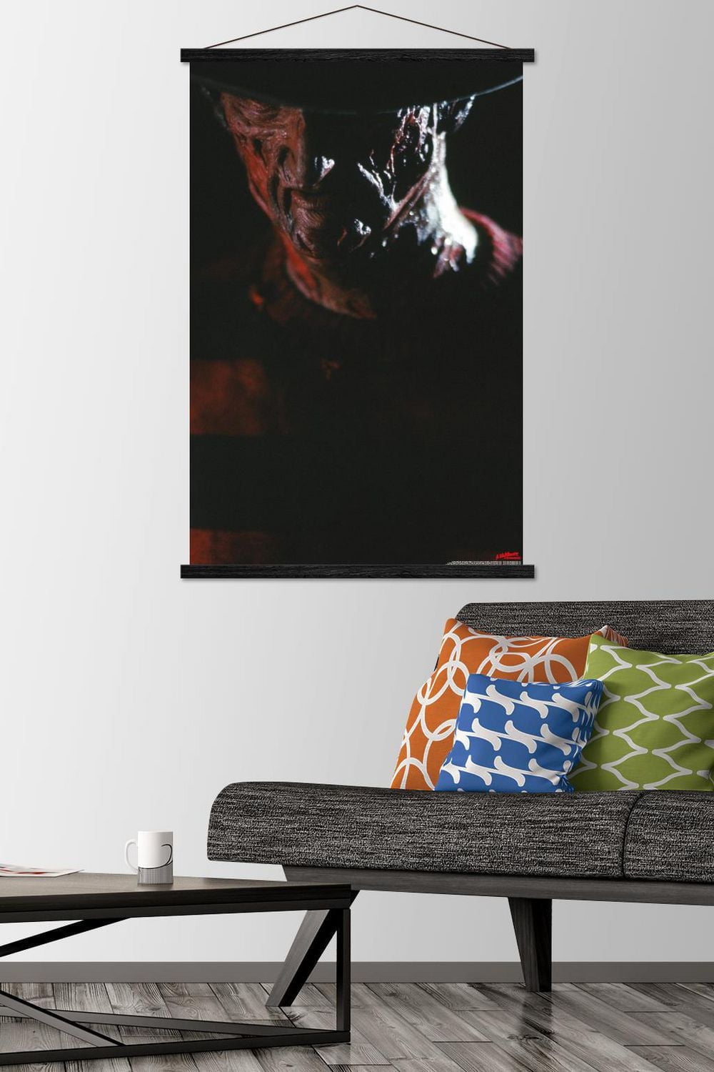 A Nightmare on Elm Street - Freddy Portrait Wall Poster with Magnetic Frame
