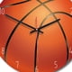 thumbnail image 2 of Reloj de pared redondo sin números Baloncesto Fútbol Béisbol Reloj de estilo deportivo para decoración de habitación de niños Inevent JJ24639-03B, 2 of 5