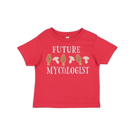 

Inktastic Future Mycologist- Mushrooms and Morels Gift Toddler Boy or Toddler Girl T-Shirt