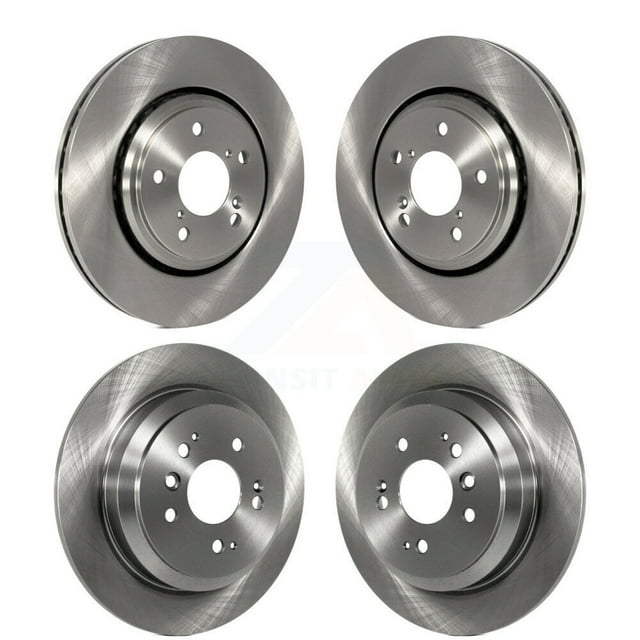 CMX Front Rear Disc Brake Rotors Kit for Car Honda Pilot Ridgeline Passport K8-101618