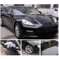 thumbnail image 5 of Gloss Black Car Body Film Vinyl Wrap Decals Self Adhesive Sticker Motorcycles Bike Auto Skin Color Changing Films 150*50cm, 5 of 5