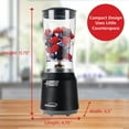thumbnail image 6 of Brentwood 180-Watt 14-Oz. Personal Blender (Black/Gray), JB-191BK, 6 of 7