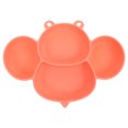 thumbnail image 1 of Miangastore Suction Cup Plate Silicone Eating Plate Compartments Plate for Kids Children, 1 of 8
