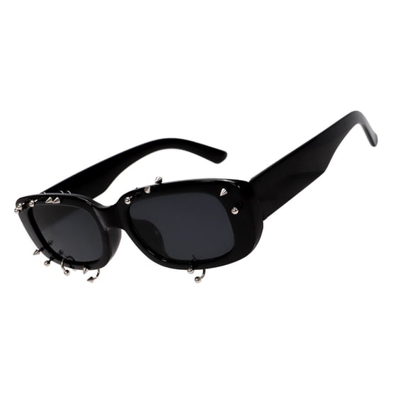 Misright Modern Punk Sunglasses UV400 Protective Flexible Frame Eyewear Hiphop Glasses