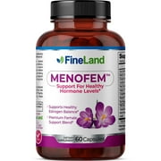 Fineland Vitamins MENOFEM Hormonal Balance Support, Estrogen Levels, Female Blend, 60 Capsules