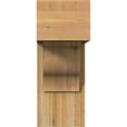 thumbnail image 2 of Ekena Millwork 8"W x 20"D x 20"H Funston Block Rough Sawn Bracket w/ Offset Brace, Western Red Cedar, 2 of 25