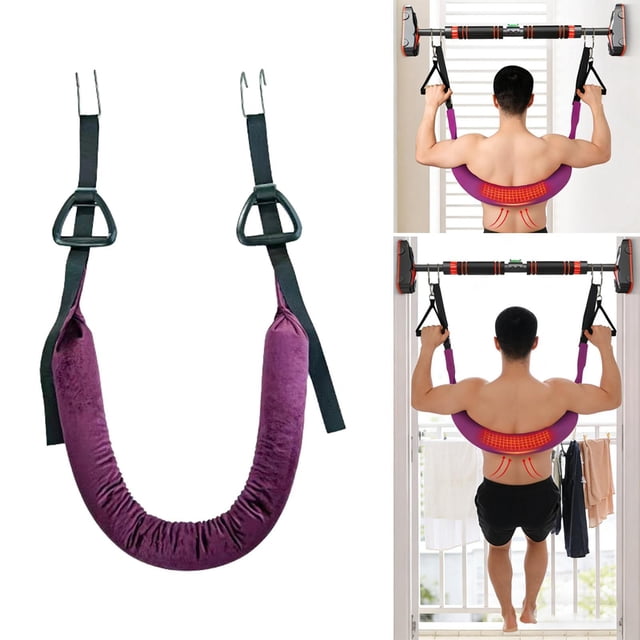 BELOVING Back Stretcher Adults Office Worker Spinal Realigning Spinal Traction Device Violet