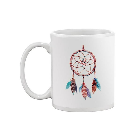 Dreamcatcher With Beads  Mug  -Image by Shutterstock,