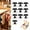 10PC, variant on Adjustable Plastic Fixed Matched Hardware, Quick Release Roman Plastic Column Connector Siding, Connectors Snap Release Wall Panel Fastener Fixing Clip for DIY Furniture & Home(5PC)