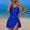 Blue, variant on HAIJIE Women's Summer Swimsuit 2026 Built In Bra Plus Size Control Tank Tops Swimsuit Womens 2 Piece Swimsuits for Women Beach Towel Wrap Skirt (Black,M)