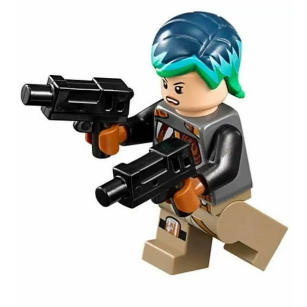 LEGO STAR WARS REBELS MINIFIGURE SABINE WREN WITH DUAL BLASTER GUNS 75150 LEGO STAR WARS REBELS MINIFIGURE SABINE WREN WITH DUAL BLASTER GUNS 75150
