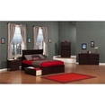 thumbnail image 3 of Leo & Lacey Lit Plateforme de Rangement Urbain Complet en Espresso, 3 of 4