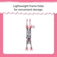 thumbnail image 4 of My Sweet Love Fold-Up Doll Stroller, Pink and White, 4 of 6