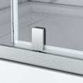 thumbnail image 2 of Dreamwerks Vienna 48" W x 32" D x 78.6" H Rectangular Shower Enclosure Kit with Door, Base, and Walls in Brushed Nickel, 2 of 8