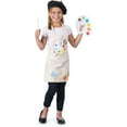 thumbnail image 2 of Dress Up America Artist Costume for Kids  Painter Dress-Up with Beret, 2 of 6