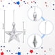 thumbnail image 2 of Mando a distancia universal compatible con todos los televisores inteligentes Samsung TV 556D, con botones, 2 of 7