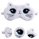 thumbnail image 4 of Mascarilla de ojos Peluche Sueño Vendedor de dibujos animados Gato Dormir Ojo Cubierta Niños Ojo Máscara, 4 of 5