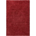 thumbnail image 3 of Unique Loom Davos Shag Collection Area Rug - Solid (6' 1" x 9' Rectangle Poppy), 3 of 7