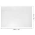 Display Project Settings FOMIYES Clear Acrylic Sheets for Home Craft Projects and Display 2Pcs ...