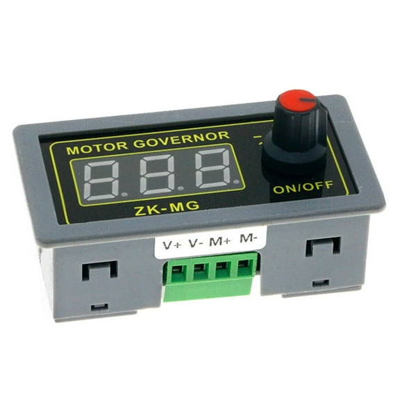 DC5V-30V 12v 24v 5A DC Motor Controller PWM Adjustable Speed Digital Display Encoder Duty Ratio Frequency -MG