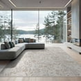 thumbnail image 2 of ODIKA 8'x10' Washable Area Rug Durable, Non-Slip Traditional Scattered Blooms Neutral Field Contemporary Beige for Living Room, Under Sectional, Family, 2 of 7